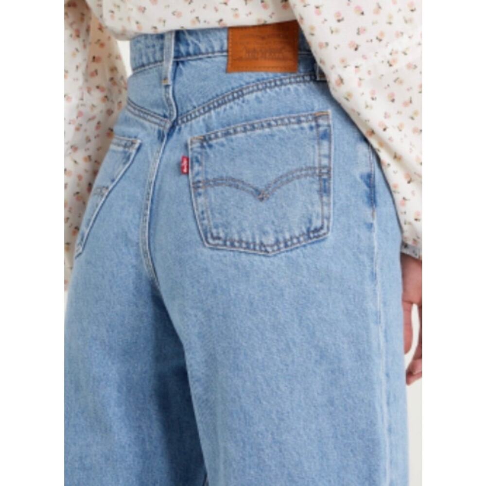 Levi's Medium Wash '90s Style High Loose Tapered Leg Relaxed Jeans Size 26 - Picture 5 of 11